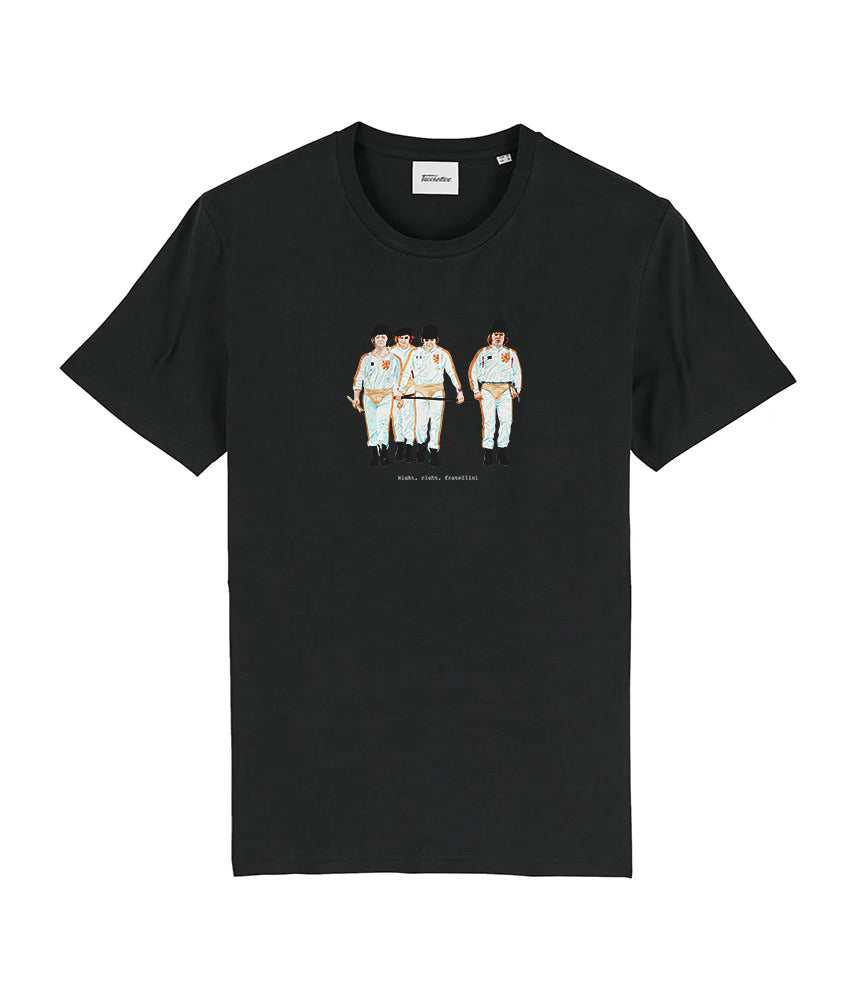 RIGHT, RIGHT, FRATELLINI T-shirt stampata