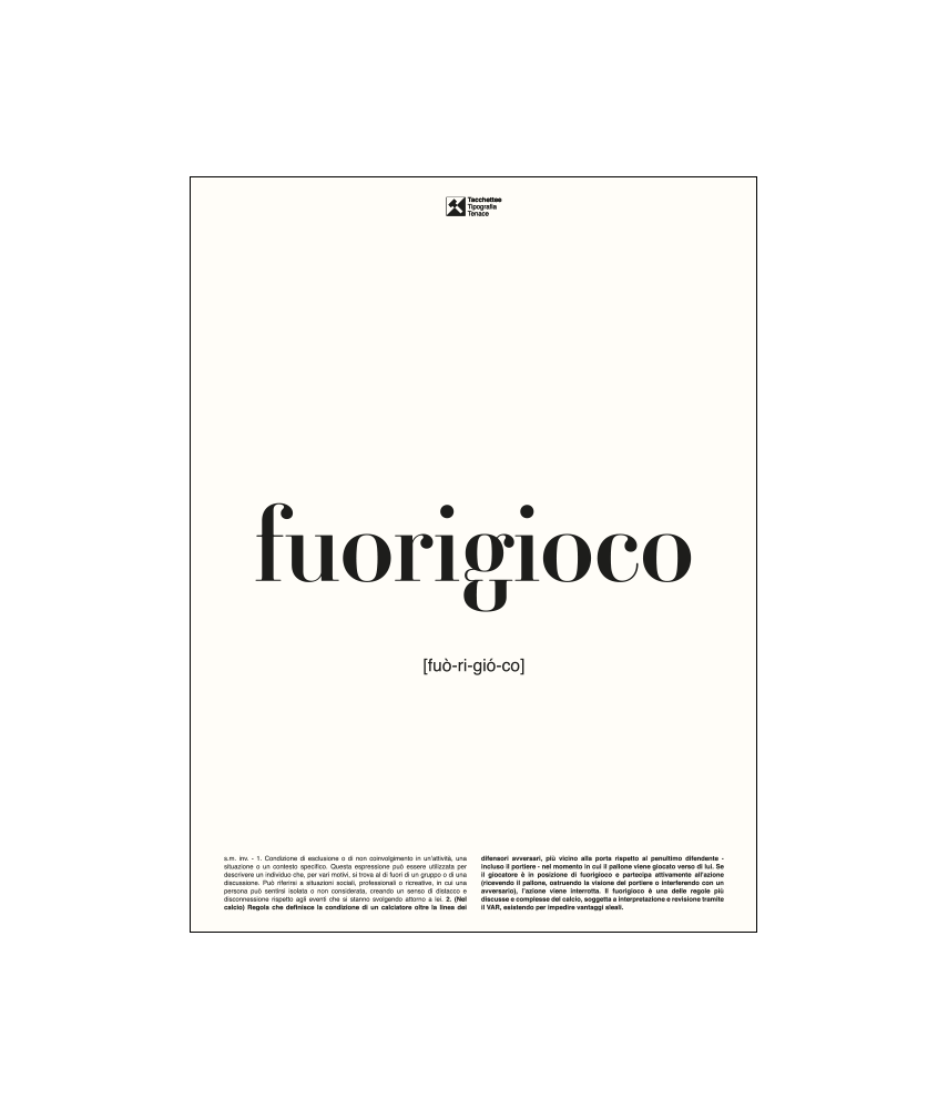 OFFSIDE Poster 50x70cm