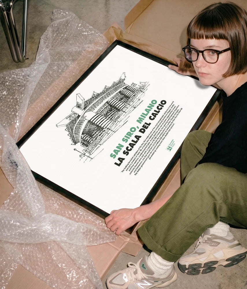 STADIO G. MEAZZA, MILANO Poster