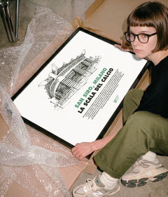 STADIO G. MEAZZA, MILANO Poster