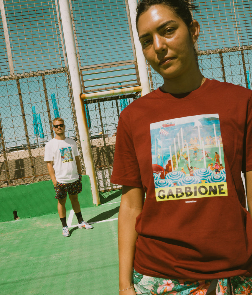 NEL GABBIONE A LIVORNO T-shirt stampata