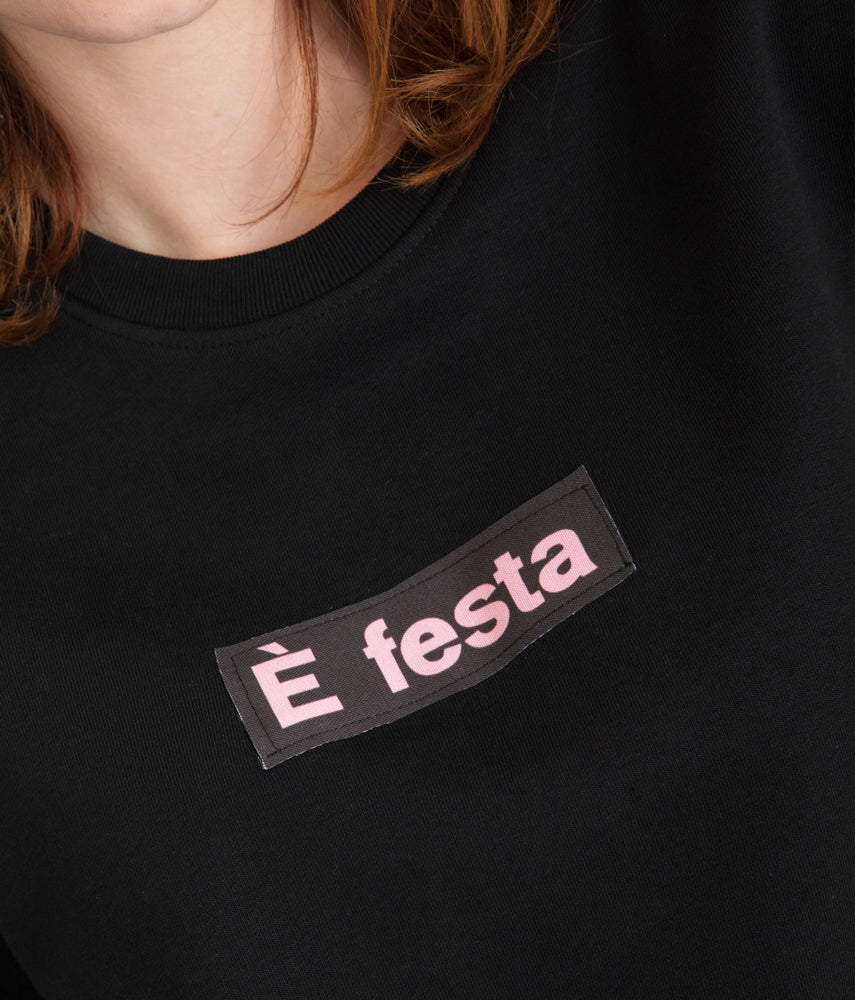 È FESTA Tacchettee X La Gazzetta dello Sport T-shirt con applicazione
