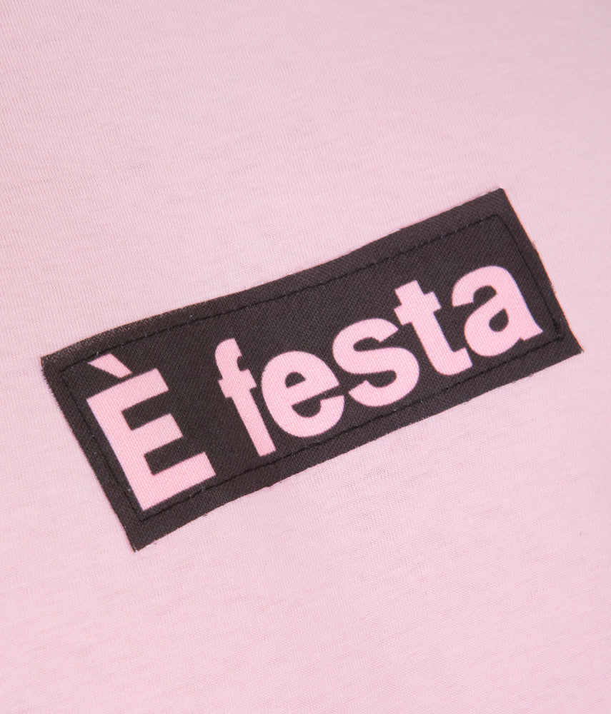 È FESTA Tacchettee X La Gazzetta dello Sport T-shirt con applicazione