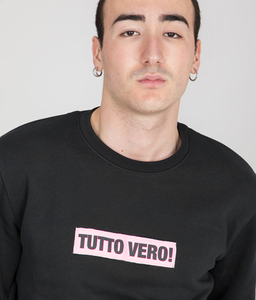 TUTTO VERO! Tacchettee X La Gazzetta dello Sport T-shirt con applicazione