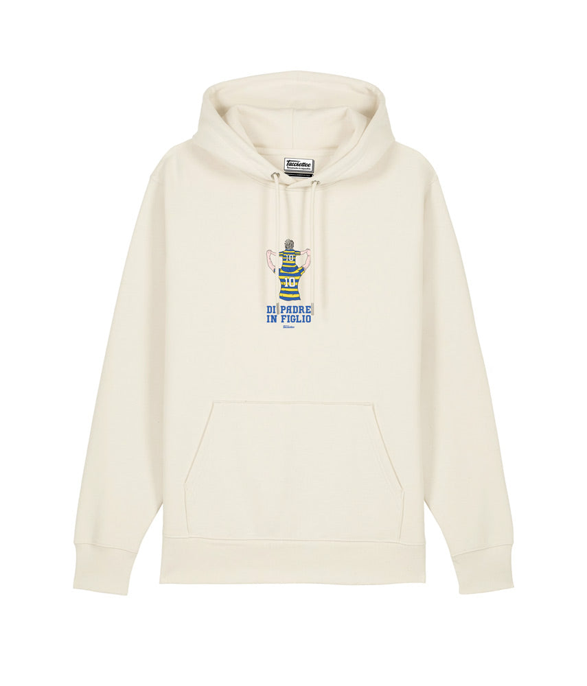 GIALLOBLU DI PADRE/MADRE IN FIGLIO/A Felpa Cappuccio