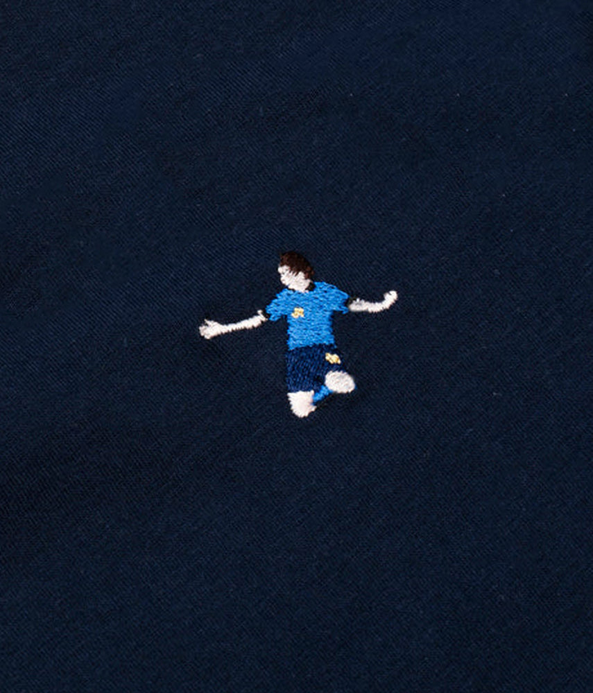 SPOON IN AMSTERDAM Tacchettee x Italia FIGC Embroidered hoodie