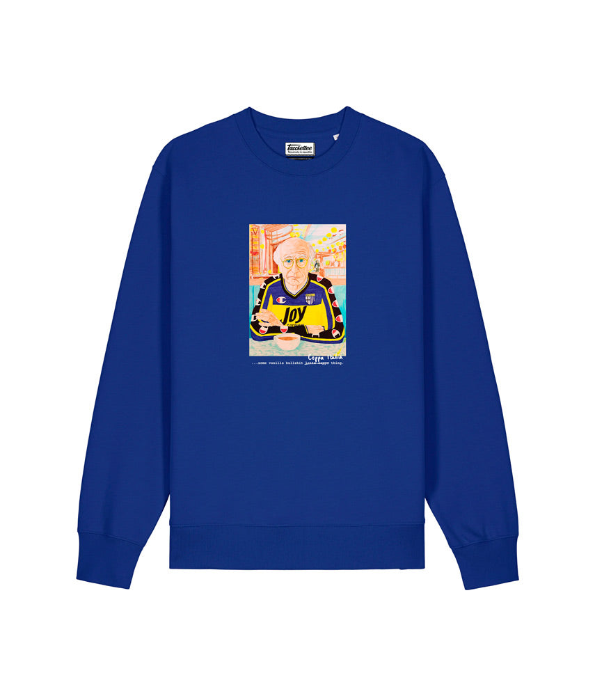 LATTE COPPA ITALIA Felpa Girocollo