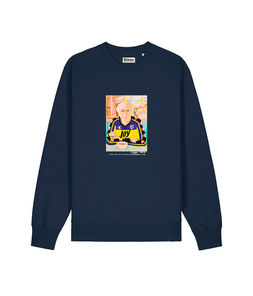 LATTE COPPA ITALIA Felpa Girocollo