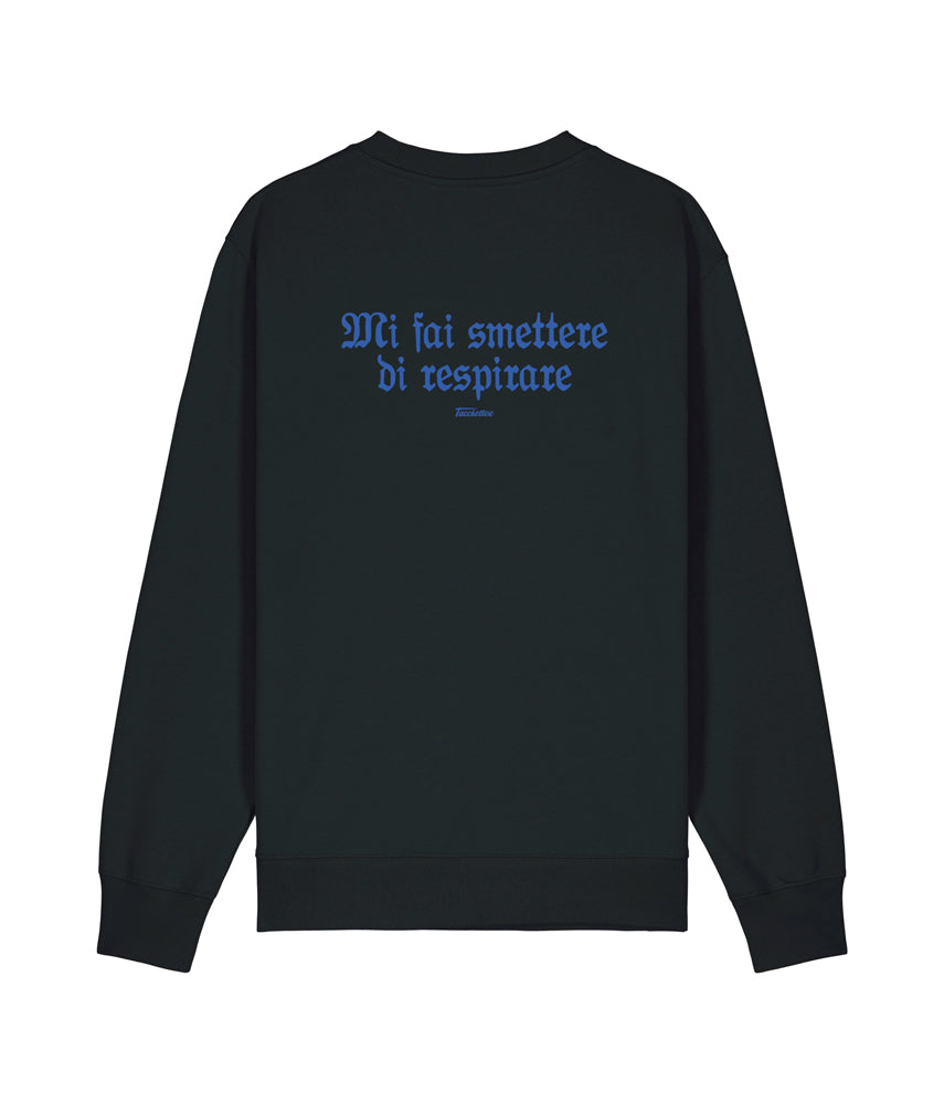 MI FAI TREMARE IL CUORE Felpa girocollo