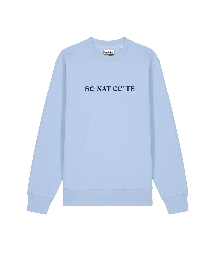 SO NAT CU TE Felpa Girocollo
