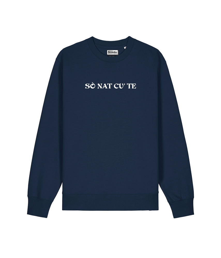 SO NAT CU TE Felpa Girocollo