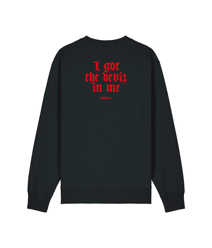 ACCENDI UN DIAVOLO IN ME Felpa Girocollo