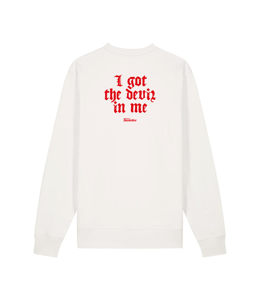 ACCENDI UN DIAVOLO IN ME Felpa Girocollo