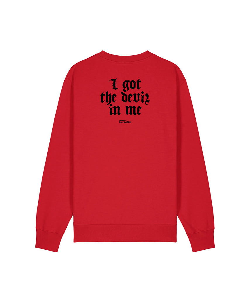 ACCENDI UN DIAVOLO IN ME Felpa Girocollo