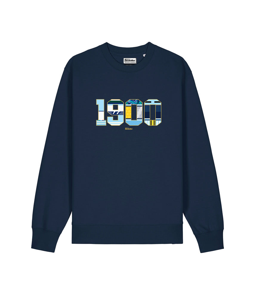 NOVE GENNAIO 1900 Felpa Girocollo