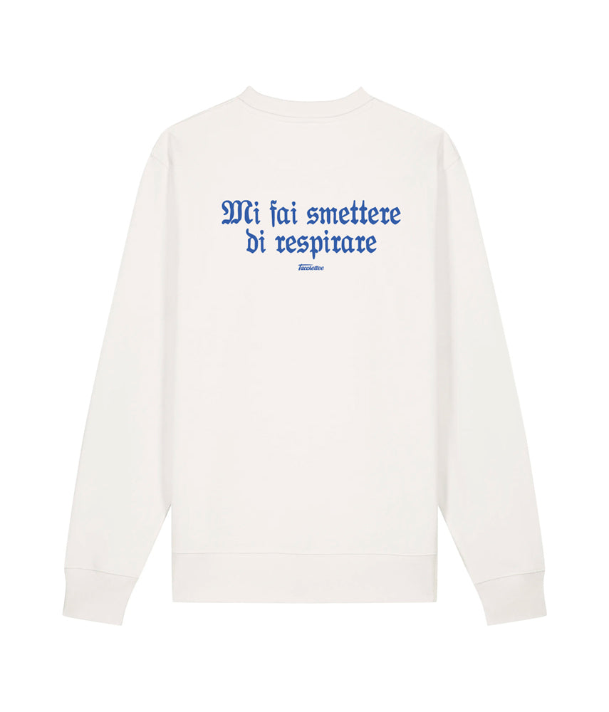 MI FAI TREMARE IL CUORE Felpa girocollo