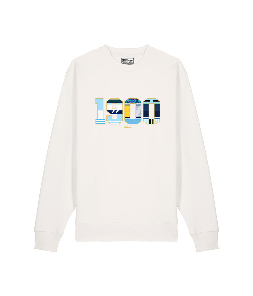 NOVE GENNAIO 1900 Felpa Girocollo