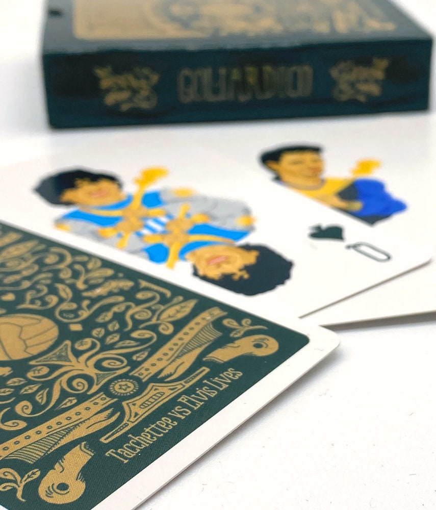 GOLIARDICO Carte Poker da Collezione - Tacchettee