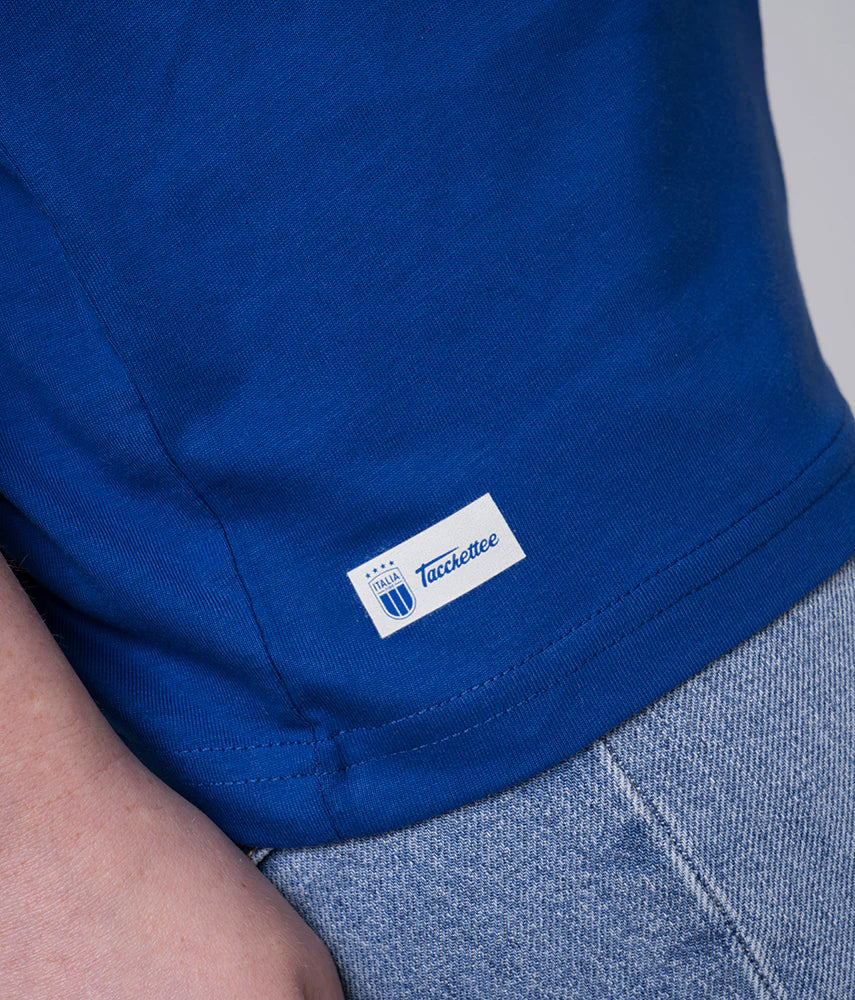 LET'S GO TO BERLIN! Tacchettee x Italia FIGC Embroidered T-shirt