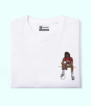 TULEEPANO NERO T-shirt ricamata - Tacchettee