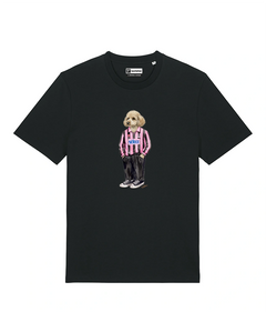 IL BARBONCINO CALCIATORE T-shirt - Nero - Rosanero