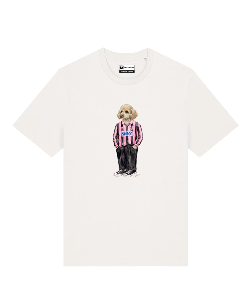 IL BARBONCINO CALCIATORE T-shirt - Off White - Rosanero