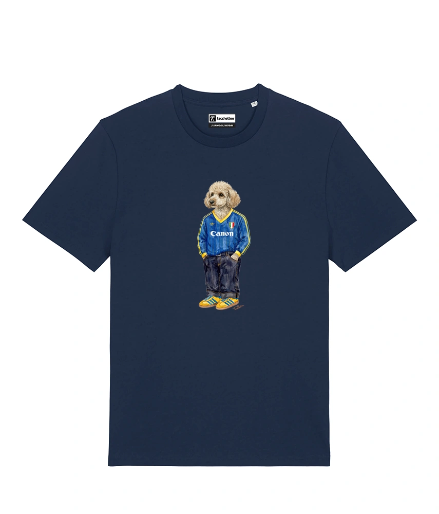IL BARBONCINO CALCIATORE T-shirt - Blu Navy - Buteo