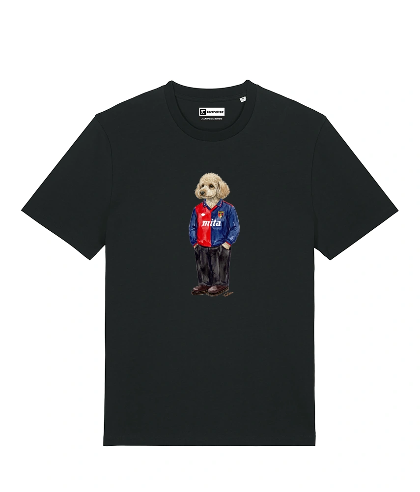 IL BARBONCINO CALCIATORE T-shirt - Nero - Grifo