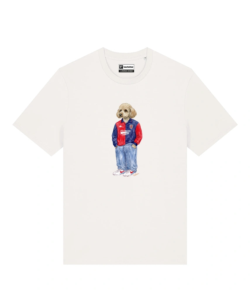IL BARBONCINO CALCIATORE T-shirt - Off White - Casteddu