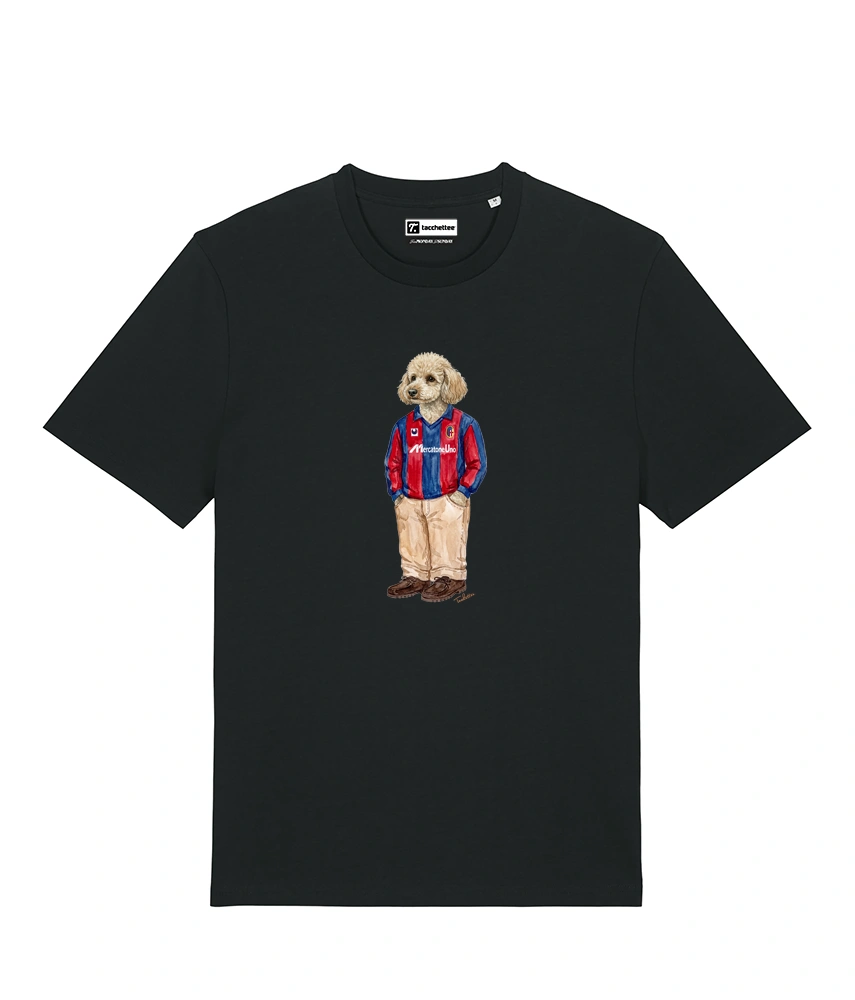 IL BARBONCINO CALCIATORE T-shirt - Nero - Felsineo
