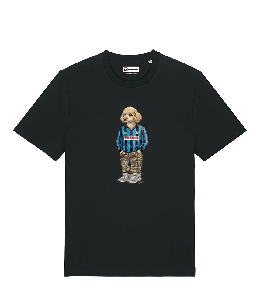 IL BARBONCINO CALCIATORE T-shirt - Nero - Orobico