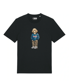 IL BARBONCINO CALCIATORE T-shirt - Nero - Orobico