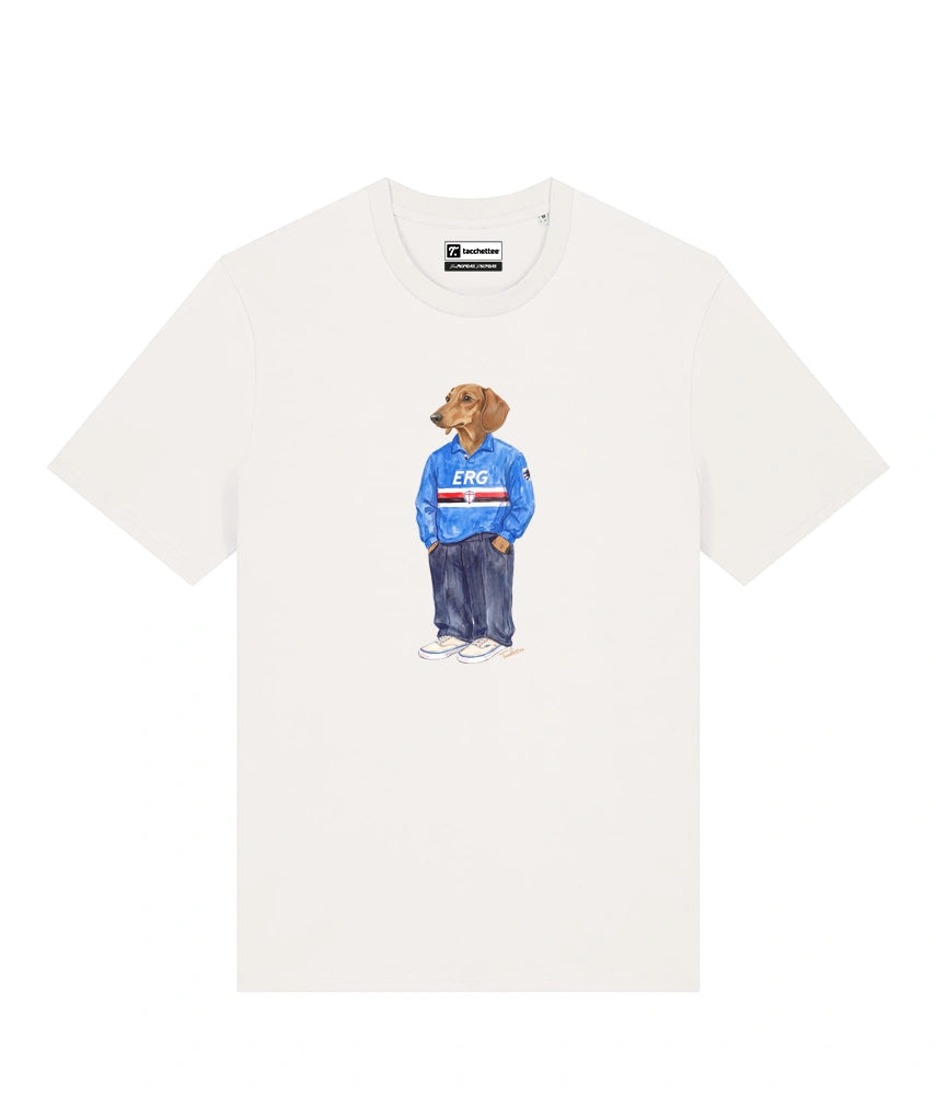 IL BASSOTTO CALCIATORE T-shirt - Off White - Doriano
