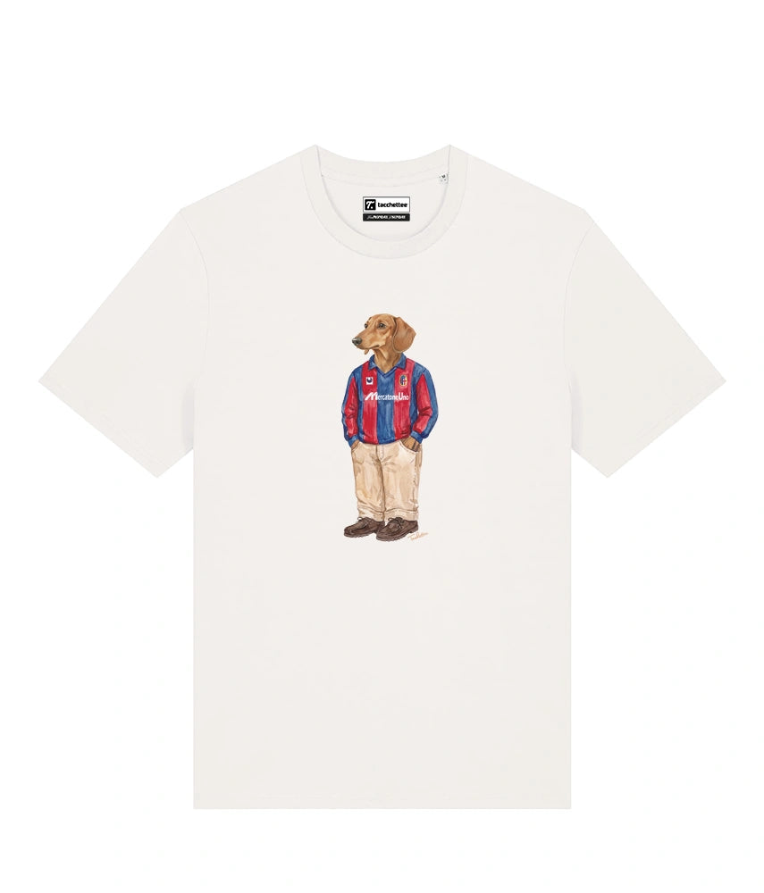 IL BASSOTTO CALCIATORE T-shirt - Off White - Felsineo