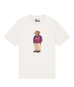 IL BASSOTTO CALCIATORE T-shirt - Off White - Felsineo