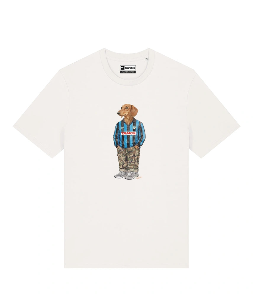 IL BASSOTTO CALCIATORE T-shirt - Off White - Orobico