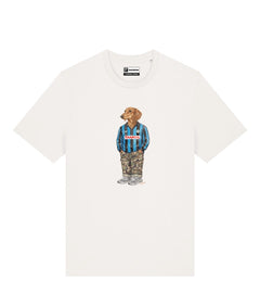 IL BASSOTTO CALCIATORE T-shirt - Off White - Orobico