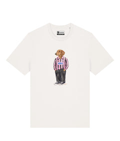 IL BASSOTTO CALCIATORE T-shirt - Off White - Rosanero