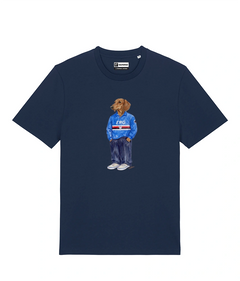 IL BASSOTTO CALCIATORE T-shirt - Blu Navy - Doriano