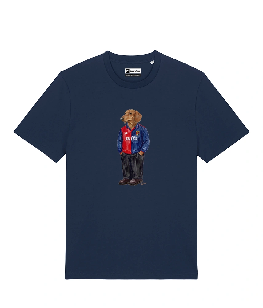 IL BASSOTTO CALCIATORE T-shirt - Blu Navy - Grifo