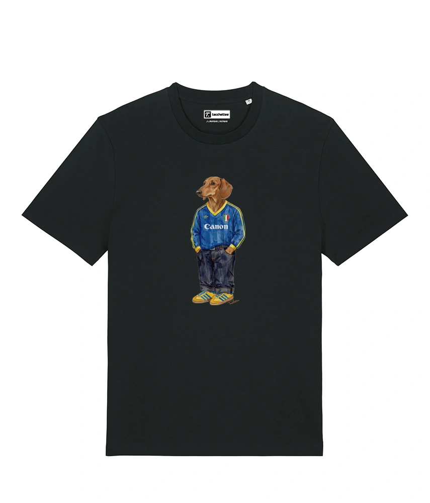 IL BASSOTTO CALCIATORE T-shirt - Nero - Buteo