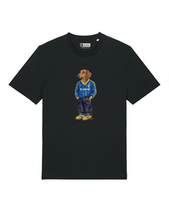 IL BASSOTTO CALCIATORE T-shirt - Nero - Buteo