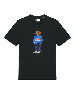 IL BASSOTTO CALCIATORE T-shirt - Nero - Doriano