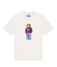IL BEAGLE CALCIATORE T-shirt - Off White - Casteddu