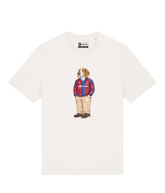 IL BEAGLE CALCIATORE T-shirt - Off White - Felsineo