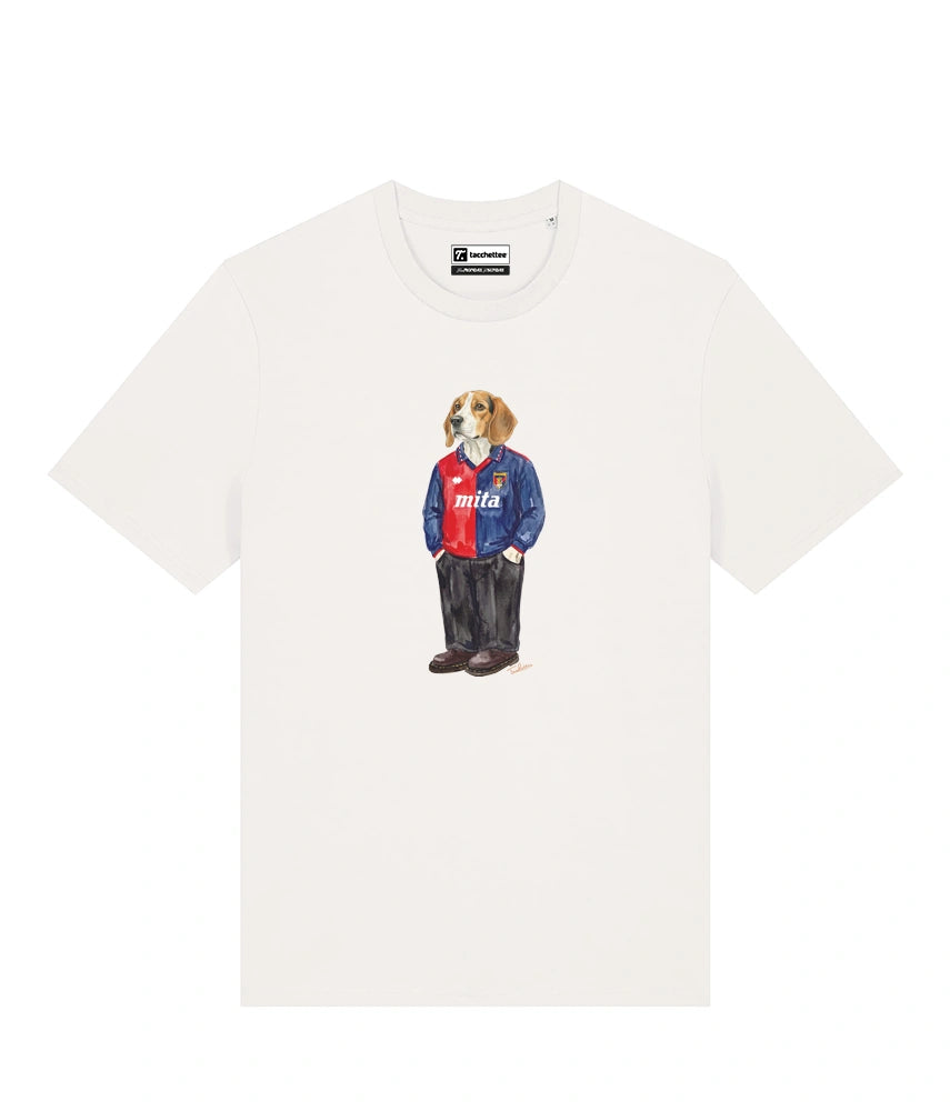 IL BEAGLE CALCIATORE T-shirt - Off White - Grifo
