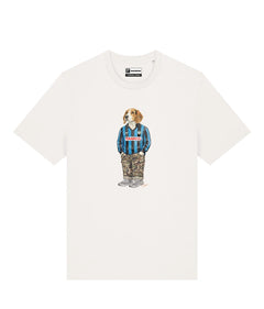 IL BEAGLE CALCIATORE T-shirt - Off White - Orobico