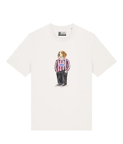 IL BEAGLE CALCIATORE T-shirt - Off White - Rosanero