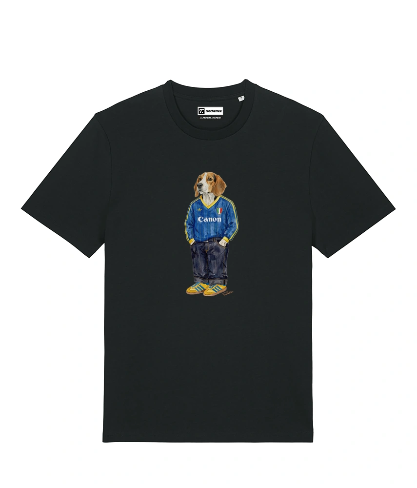 IL BEAGLE CALCIATORE T-shirt - Nero - Buteo