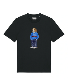 IL BEAGLE CALCIATORE T-shirt - Nero - Doriano